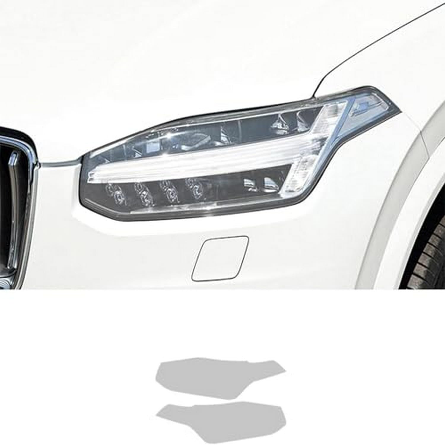 Film de protection de phare voiture Volvo XC90 accessoires TPU transparent