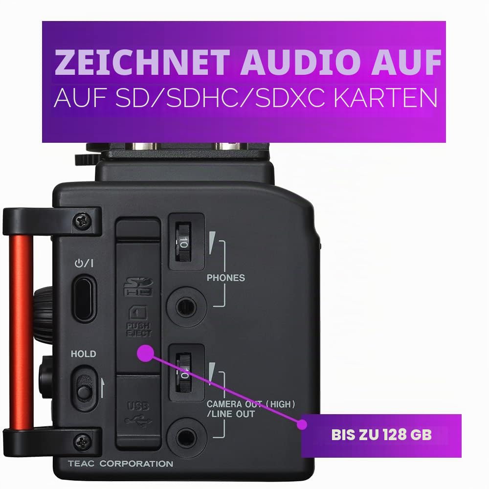 Tascam dr-60dmk2 DSLR Recorder Audio