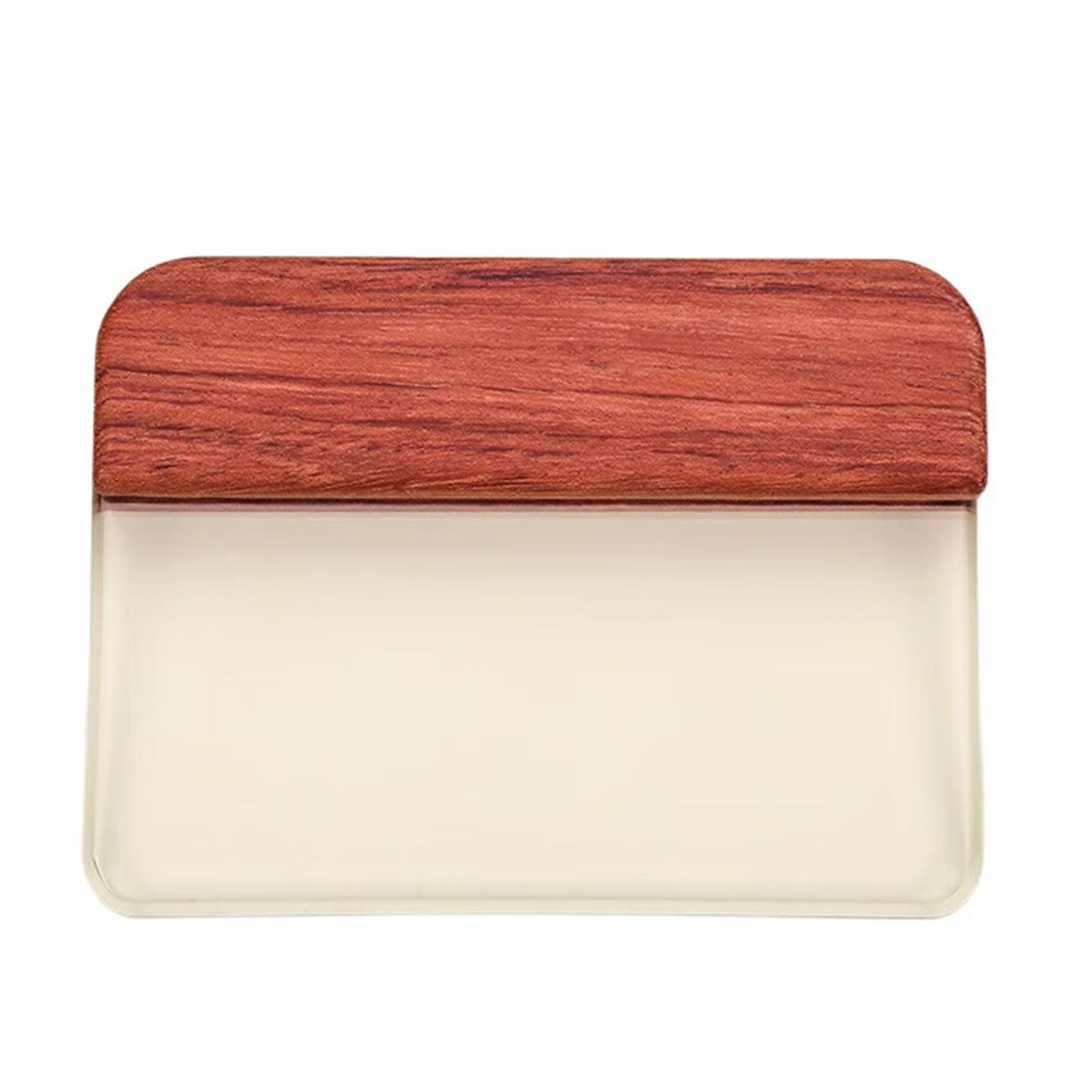 Tsophreniq Leathercraft Glass Slicker Glass Scraper Practical Leather Craft Tool Leather Working Tool Scraper
