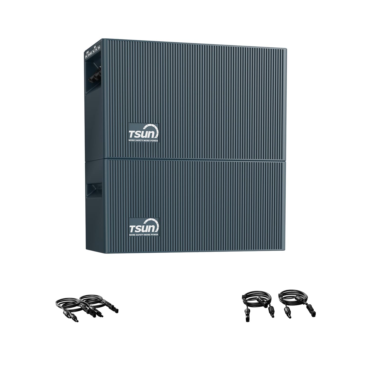 Powerness® Balkonkraftwerk Speicher 4020Wh, TSUN DCU2000Lite Plug & Play Solarspeicher 2kWh – erweiterbar bis 10kWh, 2400W PV-Eingang Dual-MPPT, 314Ah Industrie-Zellen, mit 1× DB2000Lite (0% MwSt)