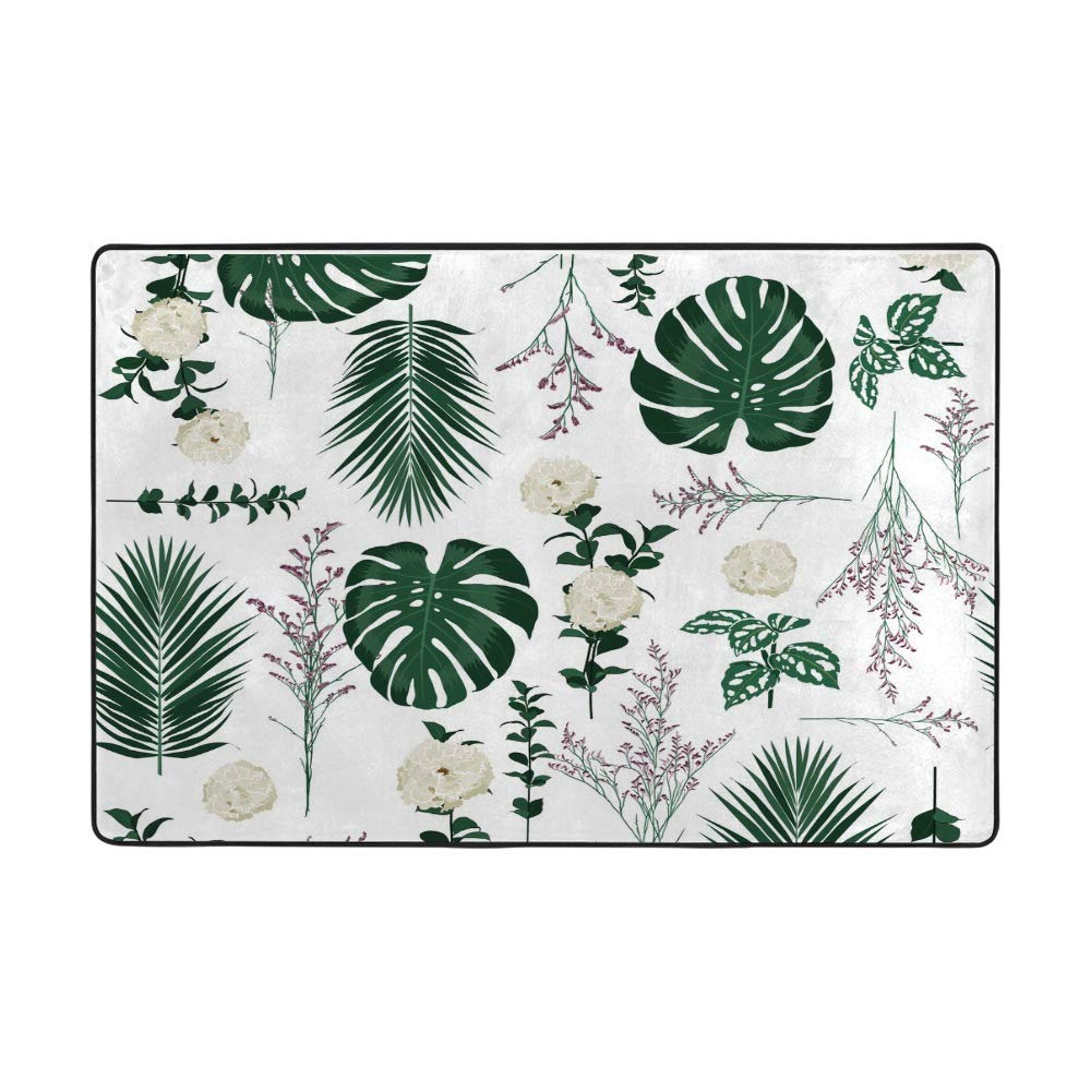 Grand tapis de sol antidérapant intérieur lavable facile à nettoyer
