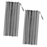 Accessoires de foyer - fabriqués en fer, recouverts d'émail antirouille et après un traitement de durcissement spécial, le rideau de pare-feu de cheminée est résistant à la chaleur et, écrans de cheminée en maille