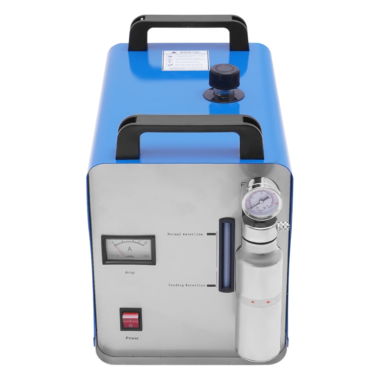 Pulidora de mesa portátil de hidrógeno de 400 W, soldador de agua, pulidor de llama ajustable, para pulir materiales acrílicos, 1800 ml