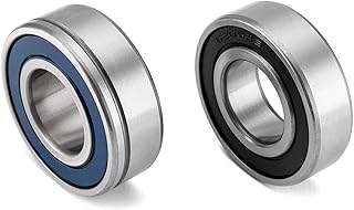 Wsays Wheel Bearing Kit with ABS Sealed Compatible with Harley Touring Street Glide Electra Road Glide Road King Softail Dyna Sportster XL V-Rod 2008-2024