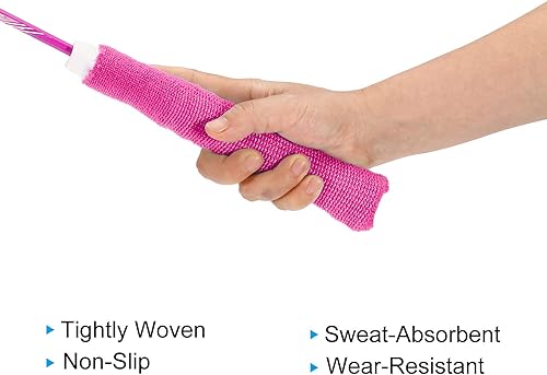 Miniatura 5 de PATIKIL Cotton Feeling Badminton Towel Grip Nylon Tennis Racket Overgrip Racquet Grip Hand Glue Anti-Skid Sweatband for Golf Bike