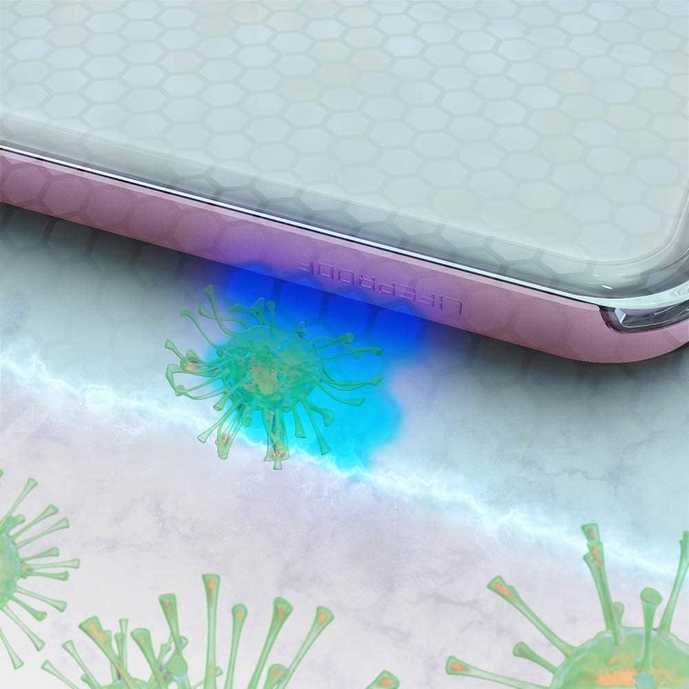 LifeProof NEXT SERIES Case for Galaxy S21 5G (ONLY - DOES NOT FIT Plus or Ultra) - NAPA (CLEAR/GRAPEADE)