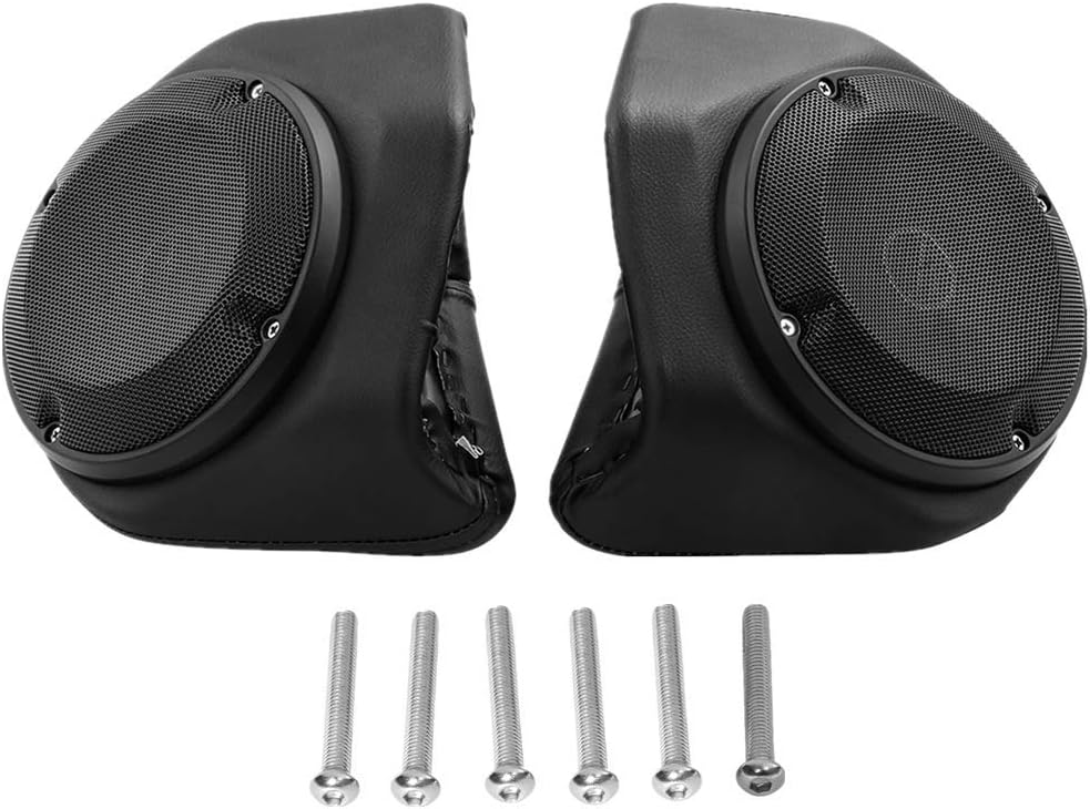 TCMT King Motorcycle Trunk Box Wrap Around Backrest Rear Speakers Fit for Harley 2014-2025 Touring CVO Road King Road Glide Street Glide Electra Glide Pack