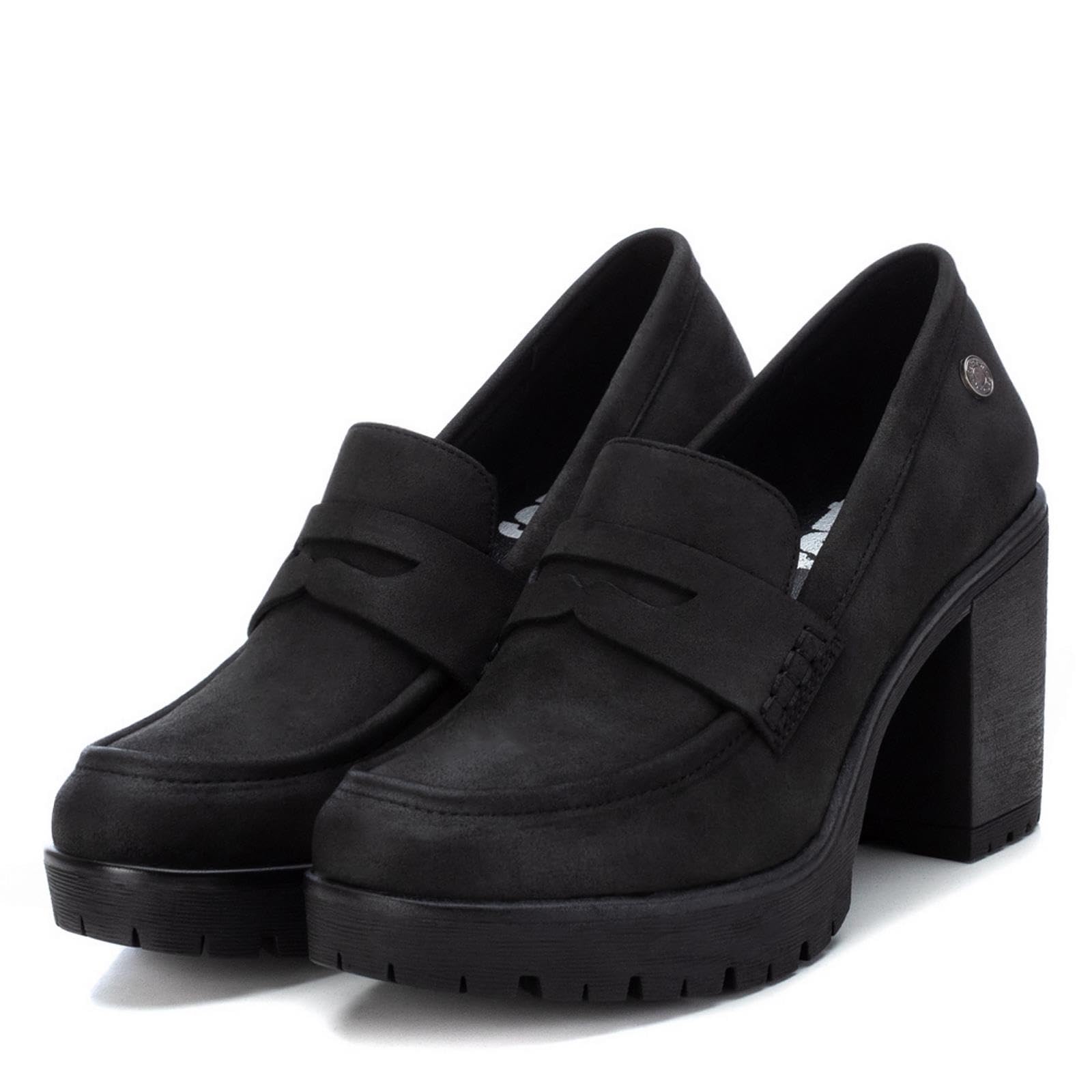 REFRESH - Zapato para Mujer, Color: Negro, Talla: 38