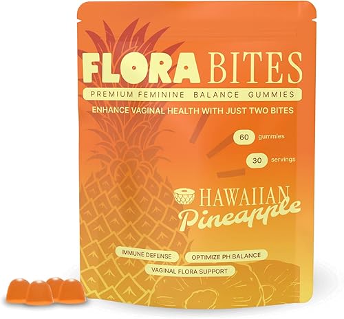 Gomitas prémium de equilibrio femenino - Equilibrio de pH y apoyo a la infección por levaduras - Salud y bienestar de la mujer - Veganas y sin