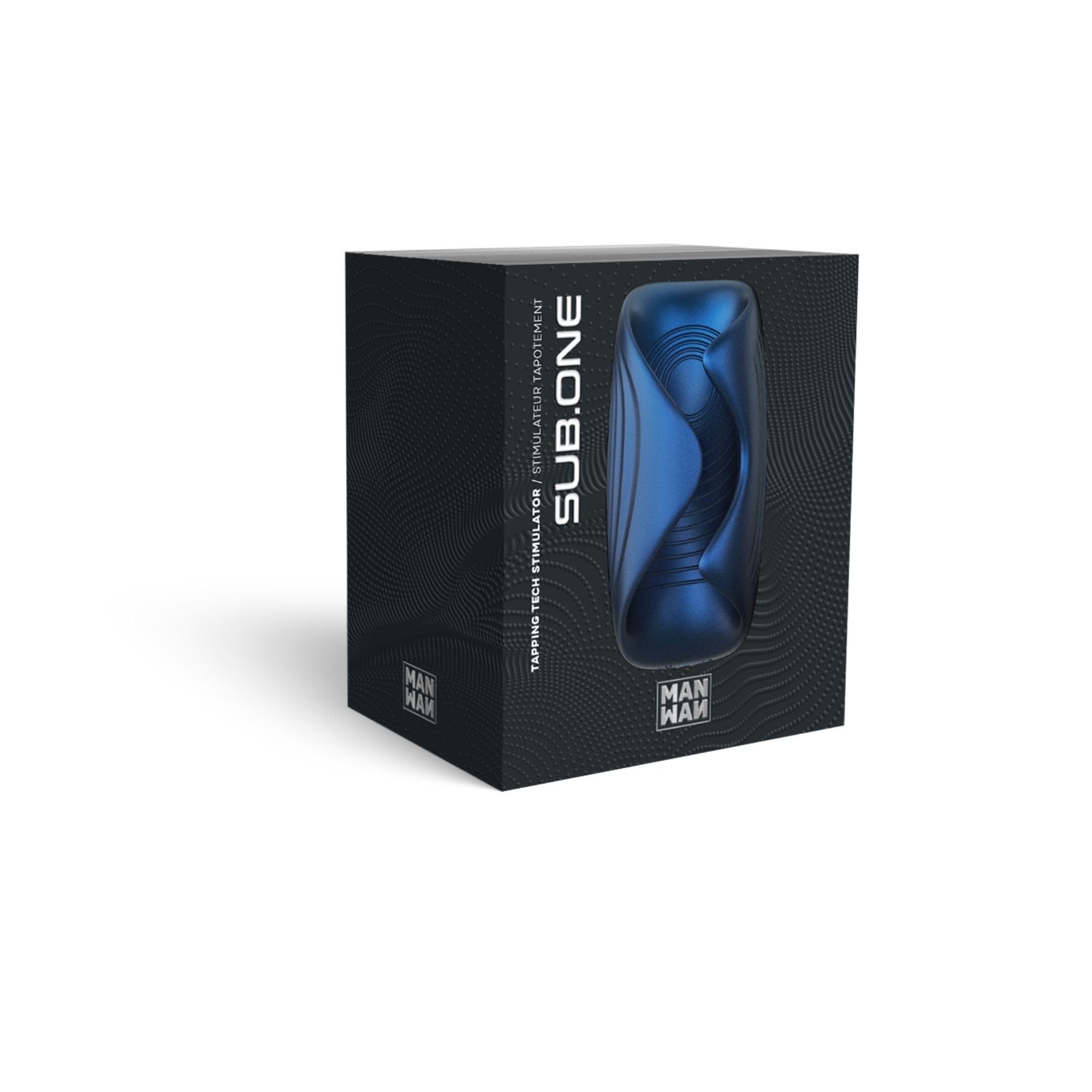 Manwan Sub.One Masturbatore Maschile Tapping – Masturbatore Automatico con Pleasure Assist, 5 Modalità & 5 Intensità, Stimolazione del Frenulo, Impermeabile IPX7, Ricarica Magnetica - Stellar Blue