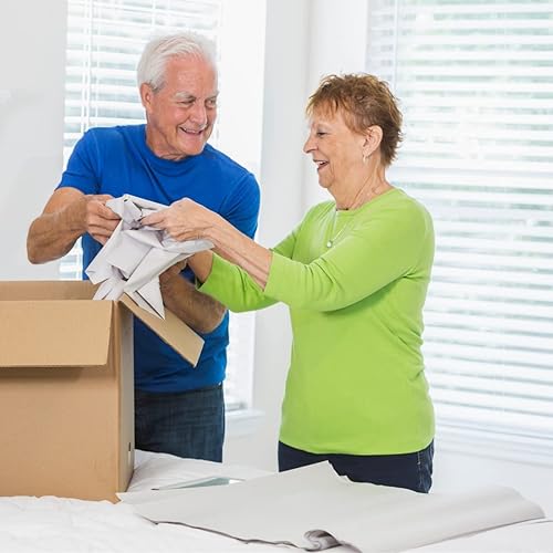 Miniatura 8 de Uboxes Papel de embalaje de papel de periódico, 25 libras, aproximadamente 500 hojas, NEWSPRINTW25