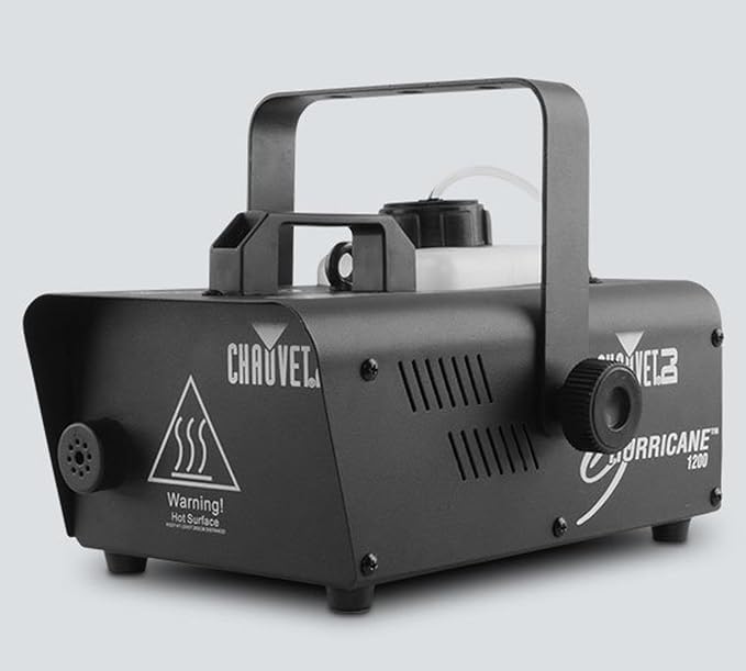 Máquina de humo CHAUVET DJ Hurricane 1200 con cable DMX miniatura 3