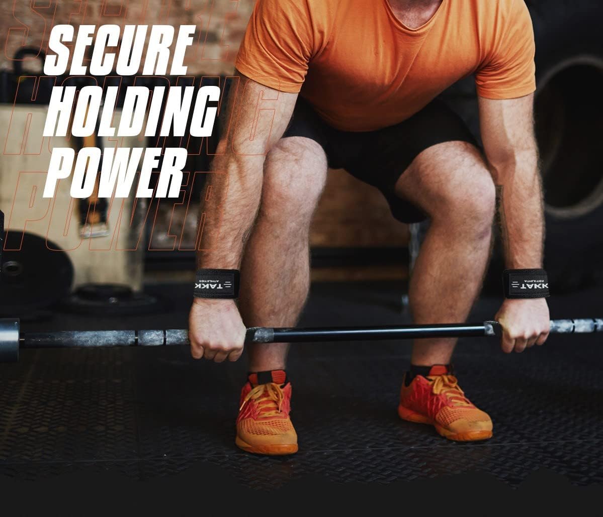 Buy TAKK Athletics Lifting Wrist Straps for Weightlifting 21