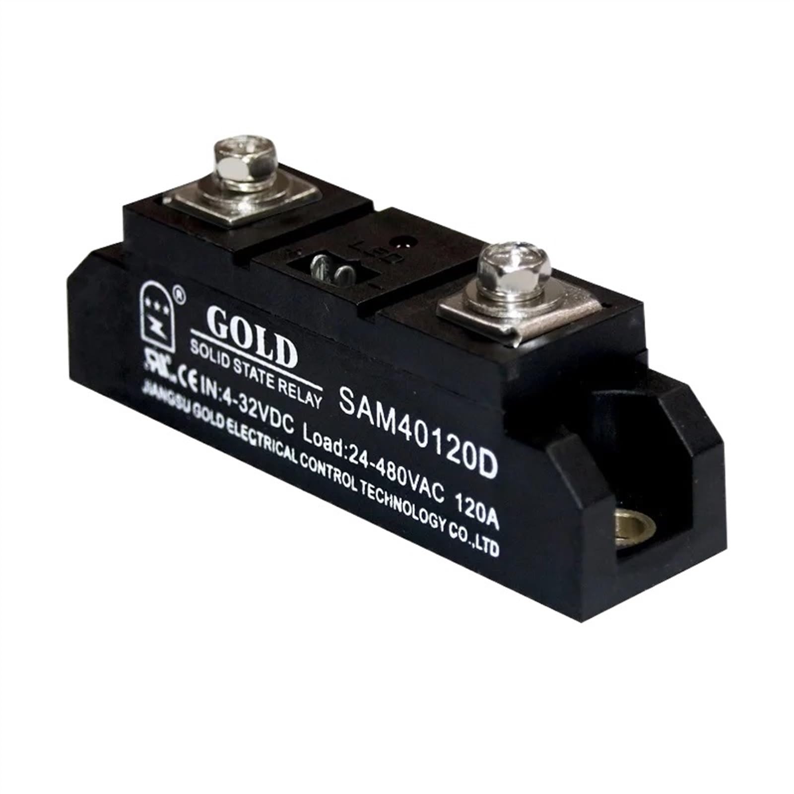 Relais Statique Commutation Charge AC 24-480 V Contrôle Courant Continu DC Module Puissance Électrique