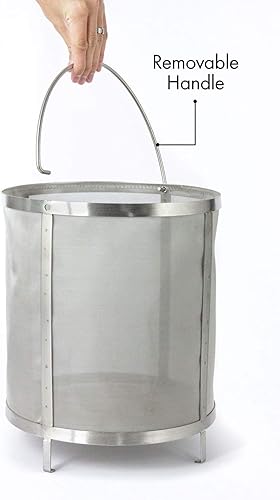 Miniatura 6 de Kegco Cesta de filtro de café, 10 galones, acero inoxidable