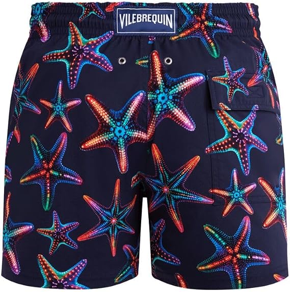 Stretch Short Swim Shorts Disco Stars