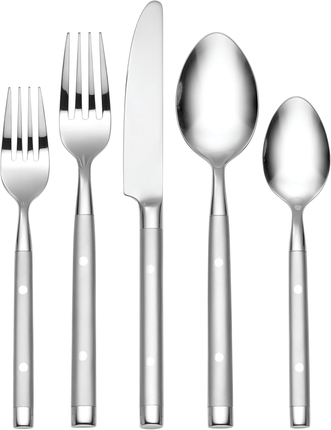 Hampton Forge Hampton Signature – Shangrila – 20 Piece Flatware Set, Service for 4,Silver