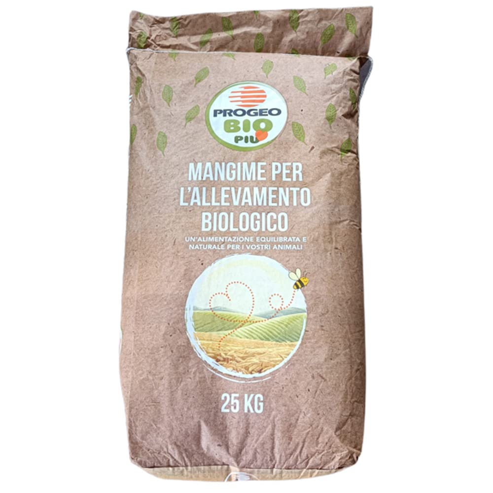 PROGEO BIOFORCE POLLI - Mangime Biologico per POLLI e AVICOLI da 25 kg