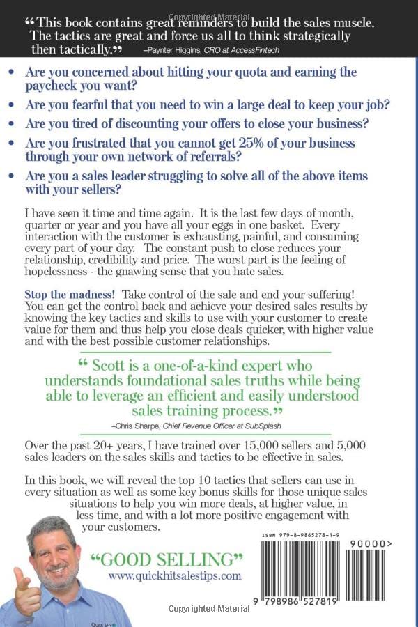 Miniatura 2 de Quick Hit Sales TIPS Tactics to Improve Professional Sellers 10 Tips to Help You Outsell Your Competition, Maximize Customer Value, & Win More