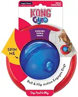 Brinquedo Recheável para cães Kong Gyro Tamanho:P