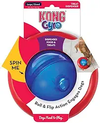 Brinquedo Recheável para cães Kong Gyro Tamanho:P