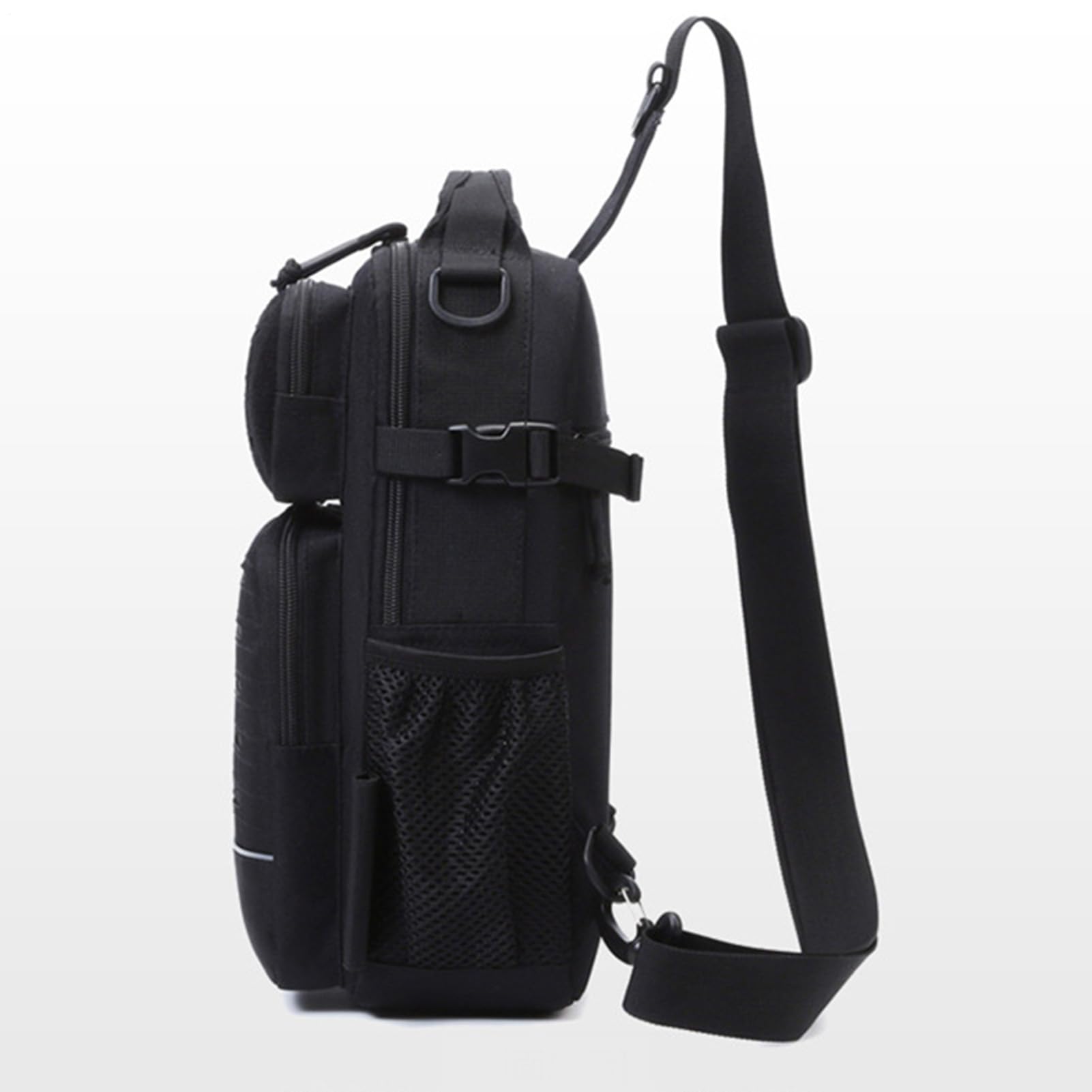 Mochila de Pesca con Mosca con Portabotellas y Equipo de Pesca | Mochila para Equipo de Pescar para Senderismo Camping Viajes Deporte Aire Libre Gimnasio al Aire Libre y