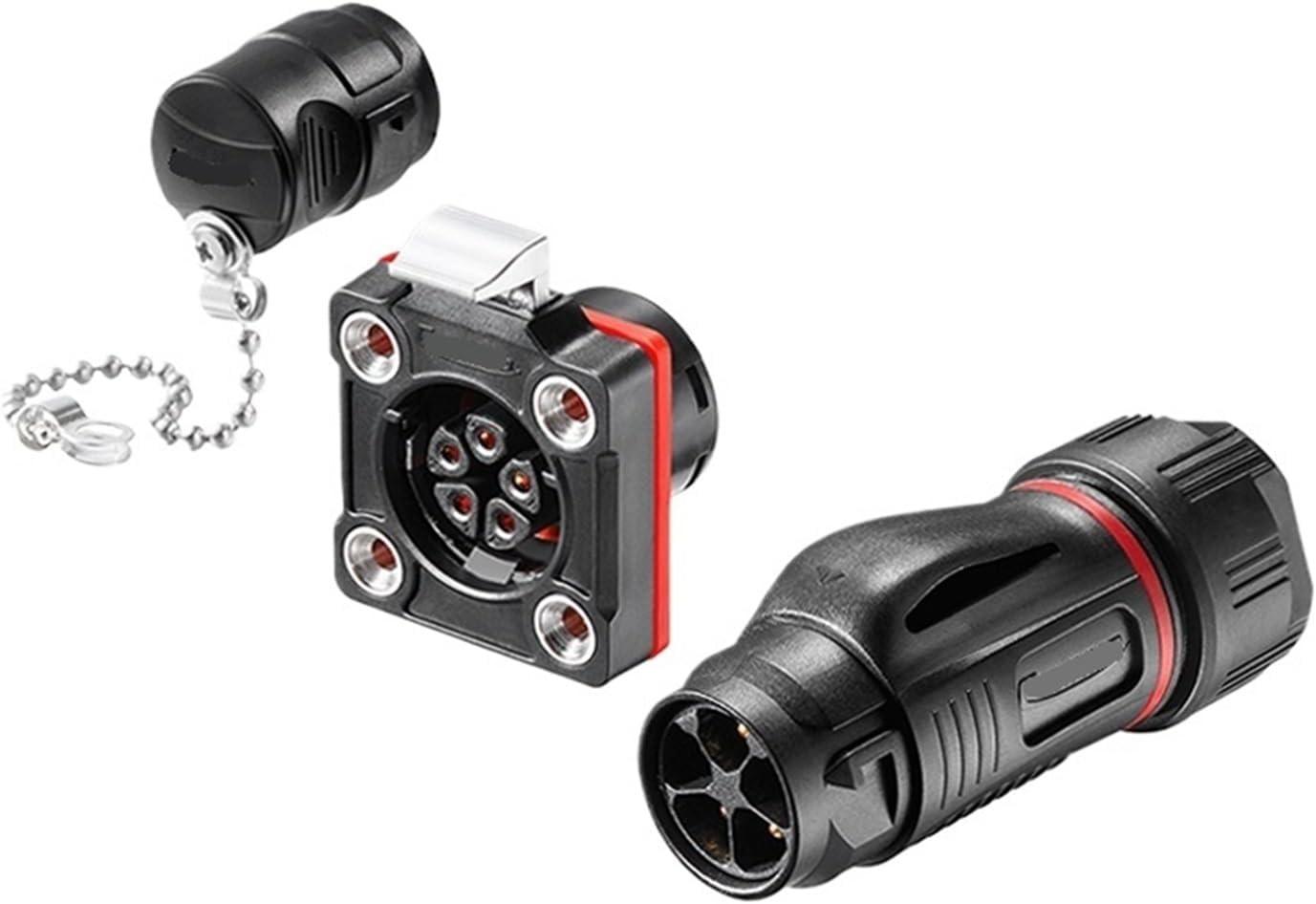 BD-20 plastic formal aviation 3-core 2-14-core CNC machinery industrial connector(5 core)