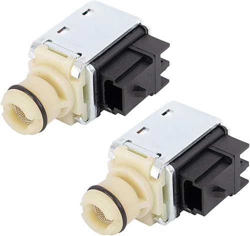 TRQ Conjunto de solenoides de control de cambio de transmisión Compatible con Chevy GMC Cadillac Pontiac 4L60E