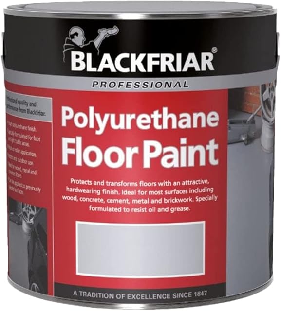 Professional Polyurethane Floor Paint DARK GREY 500ML