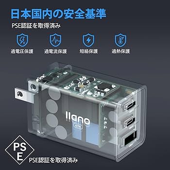 Amazon | llano モバイルバッテリー 100W 30000mAh 大容量 急速
