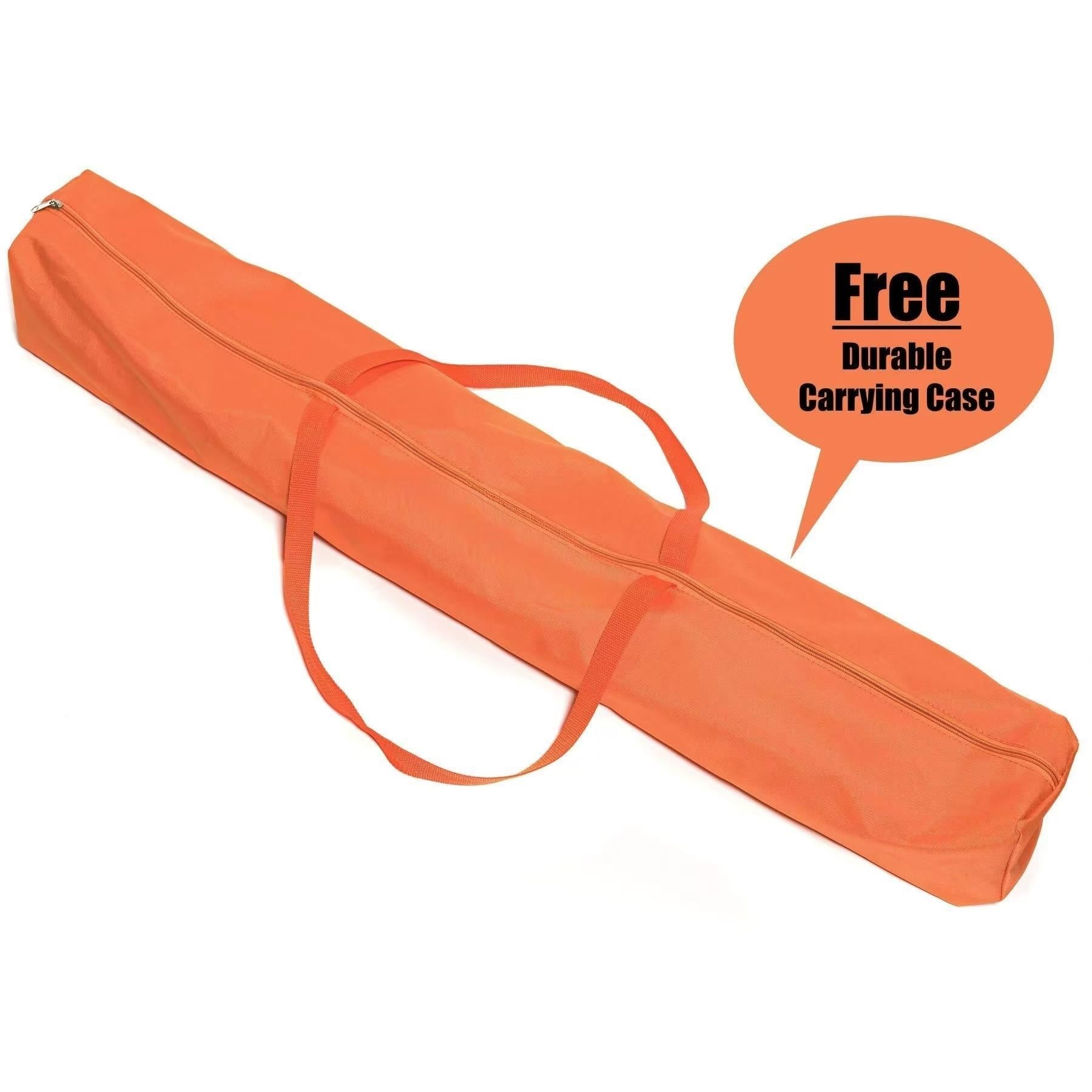 Civière pliante for les urgences médicales, civière médicale d'urgence de voyage portable en alliage d'aluminium de haute qualité for le transport des patients, civière pliante (vert)(Orange Beacon)