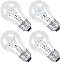 CYLYT 4-Pack 40W Oven Light Bulbs E26 A15 High Heat 570°F Resistant, Dimmable 2700K Warm White for Oven, Microwave, Lava Lamp, Fridge