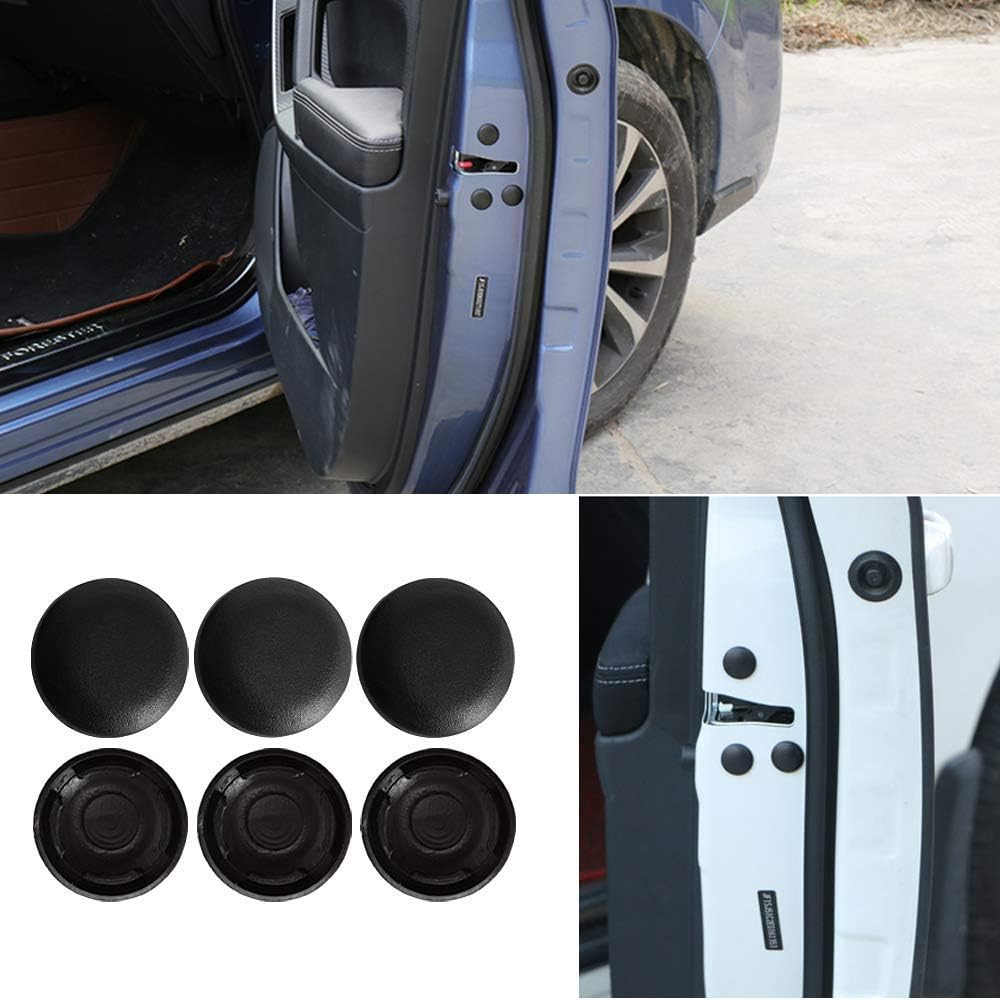 Car Door Lock Striker Cove for Subaru XV/Crosstrek Forester, Door Lock Screw Protective Cover Cap for Legacy Outback Impreza