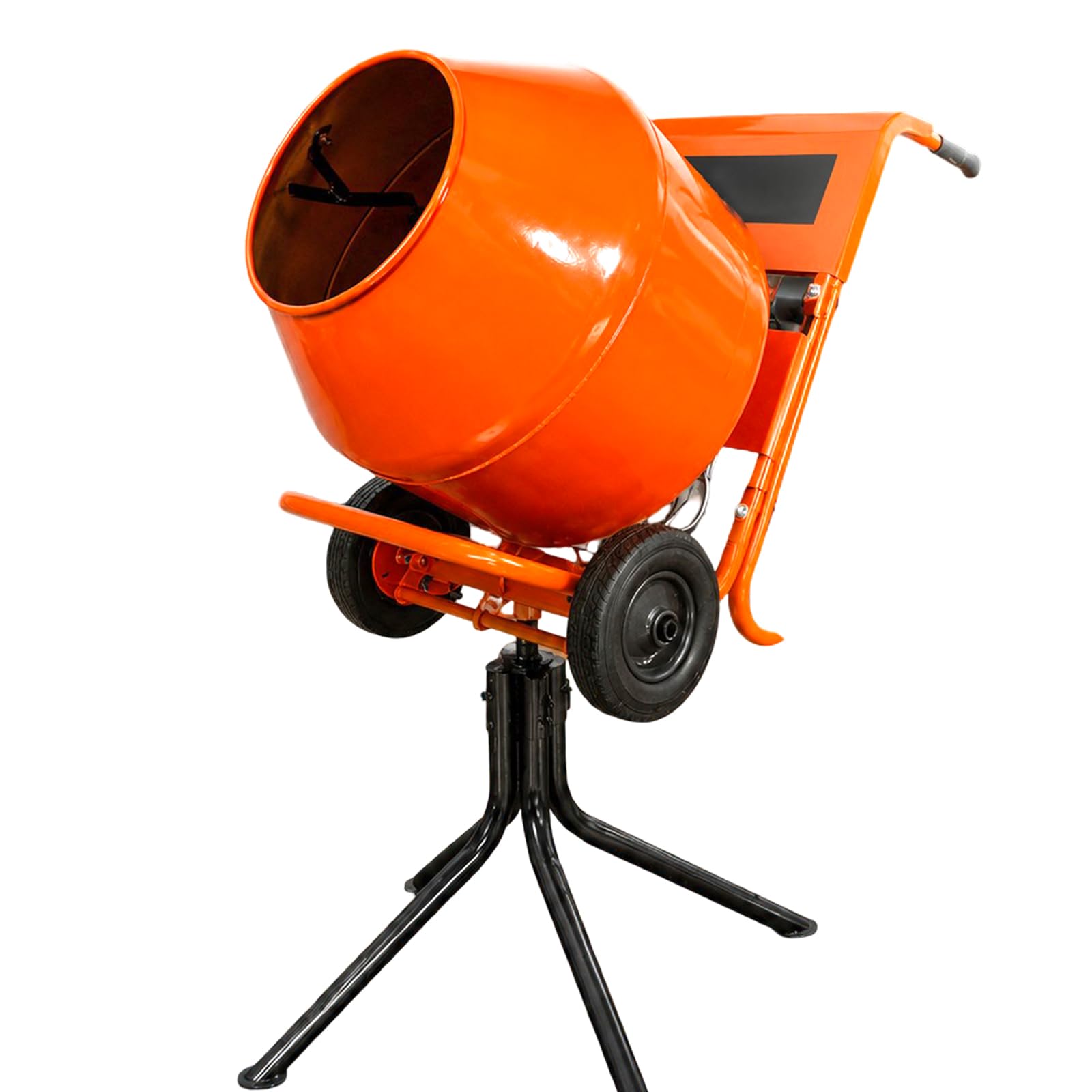 SPECTRUM - Tamburo per betoniere, 130 l, ricambio in acciaio, per betoniere, colore: arancione