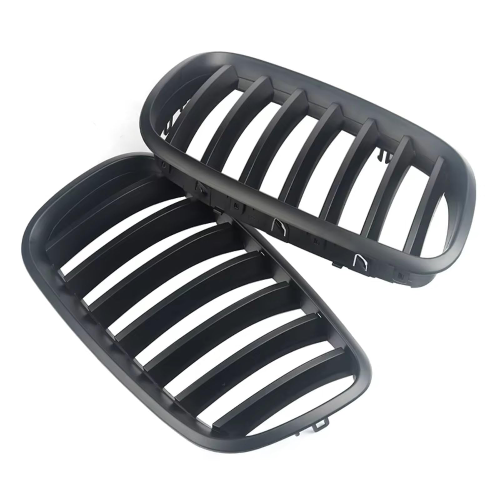 Griglia Anteriore Per Per X5 E70 X6 E71 | Griglia paraurti anteriore a stecca singola Kideny Racing Griglie 51137157687 51137157688 Griglia Anteriore Doppio