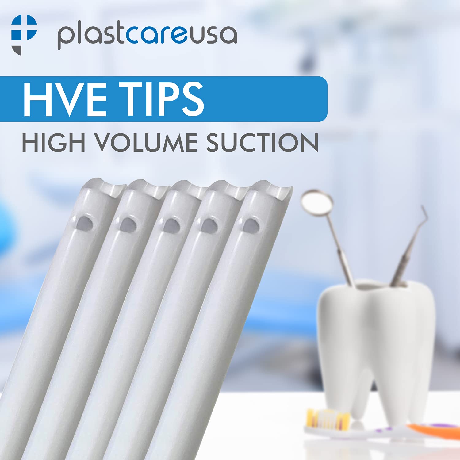 Buy 100 HVE Evacuation Suction Dental Tips, White, Vented,1 Bag Online at Lowest Price in Ubuy