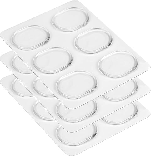 18 piezas Eison Drum Damper Almohadillas de gel de silicona amortiguadores de tambor silenciadores de tambor para tambores control de tono,