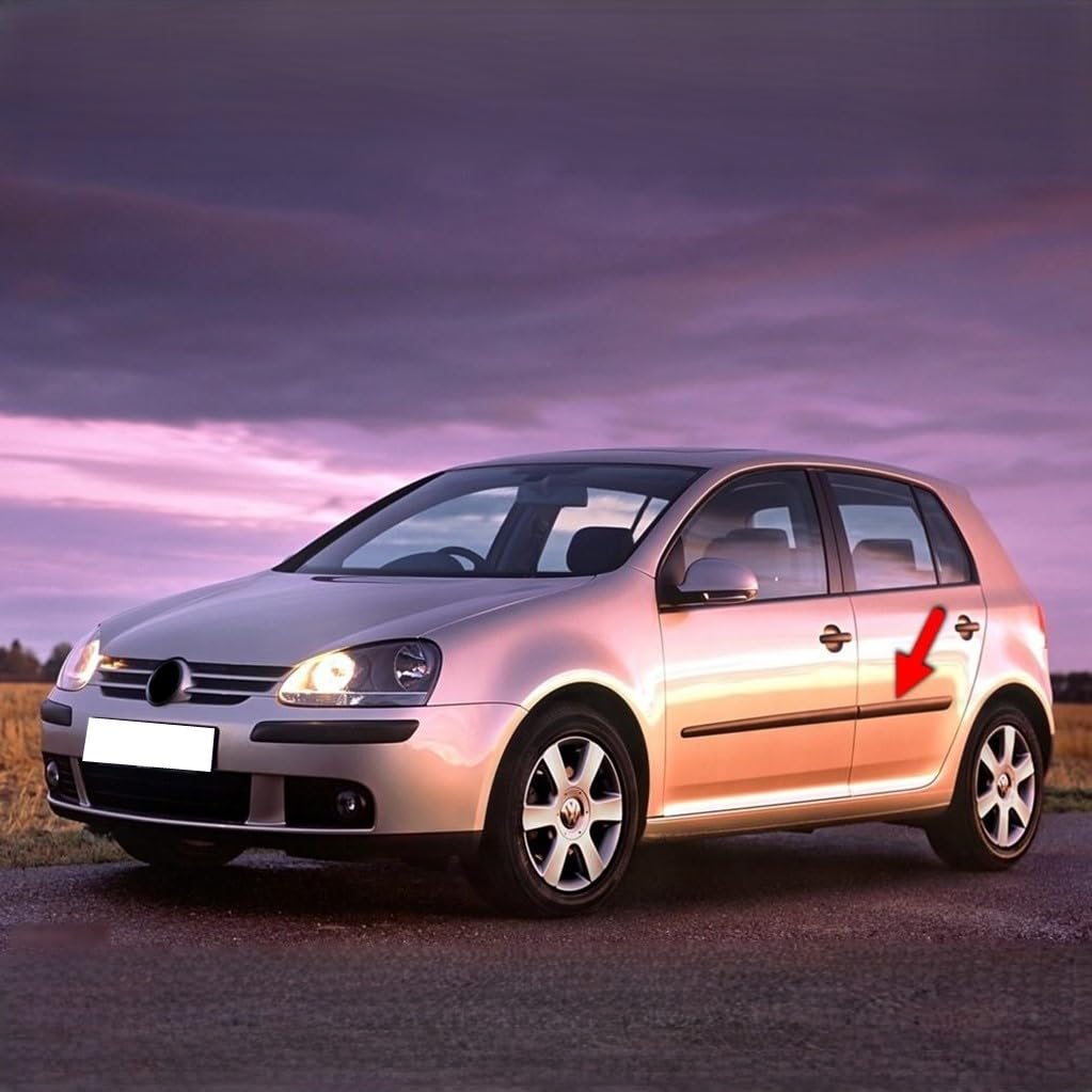 Sol Arka Kapı Bandı Çıtası Kuşağı 1K4853753 VW Golf 5 ile uyumlu 2004-2008