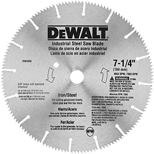 DEWALT Circular Saw Blade, 7 1/4 Inch, 16 Tooth...
