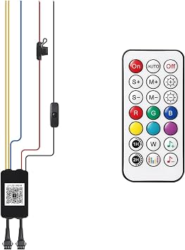 8/10/12/16PCS Dreamcolor Motorcycle RGB LED Lights Controller