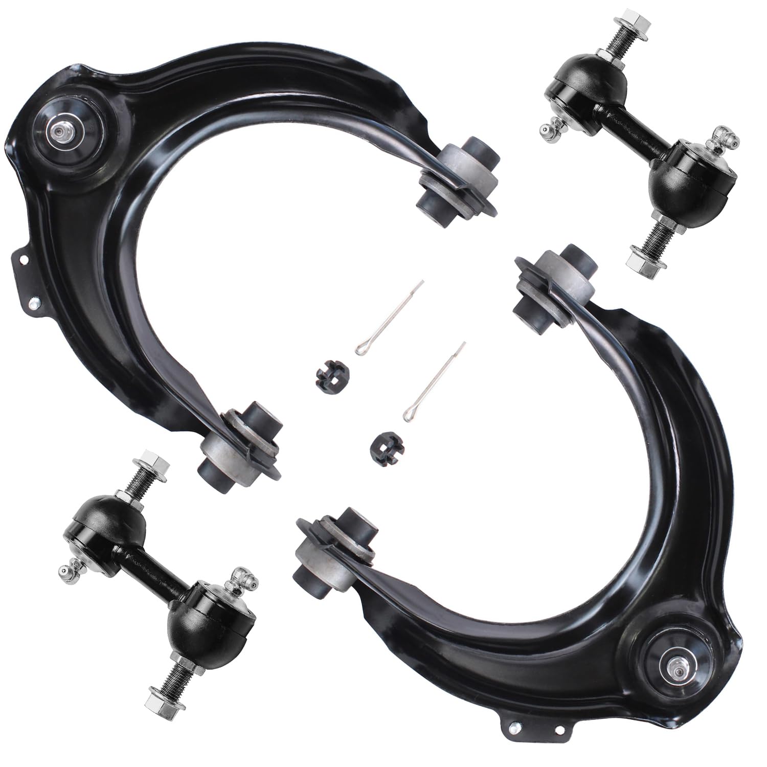 Detroit Axle - 4pc Front End Suspension Kit for 2003-2007 Honda Accord
