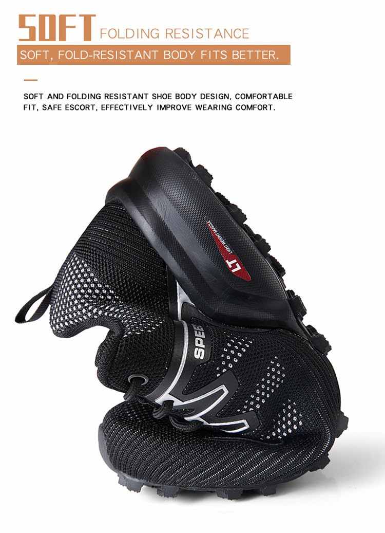 OrthoSpeed Chaussures de Marche à confortorthopédique pour Homme Chaussures de randonnée ergonomiques légères et Respirantes Homme Antidérapantes, Confortables