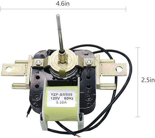 Miniatura 5 de AMI PARTS SM999 - Motor universal para ventilador evaporador de refrigerador compatible con refrigerador Kenmore y Frigidaire, reemplaza GEM 240