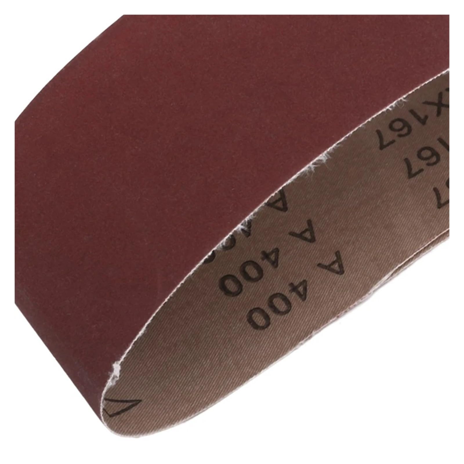 Correa de Lijado de óxido de Aluminio de 3x21 Pulgadas (75x533mm), Paquete de 15 Correas de Lijado (80, 120, 180, 240, 400 Granos) for lijadora de Banda