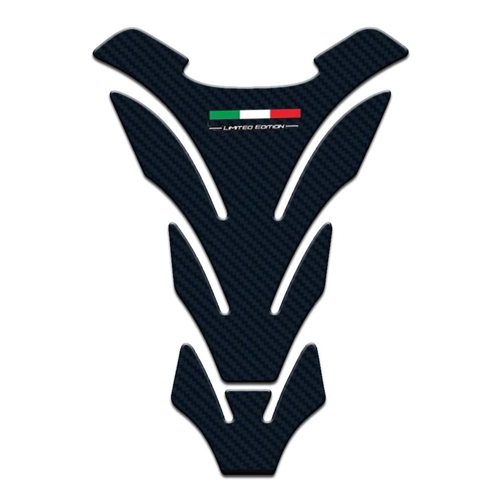 Motorcycle Tank Decals Italy Flag Italia Stickers Case for Aprilia RS4 RSV4 for Ducati for Monster Streetfighter(Color2)