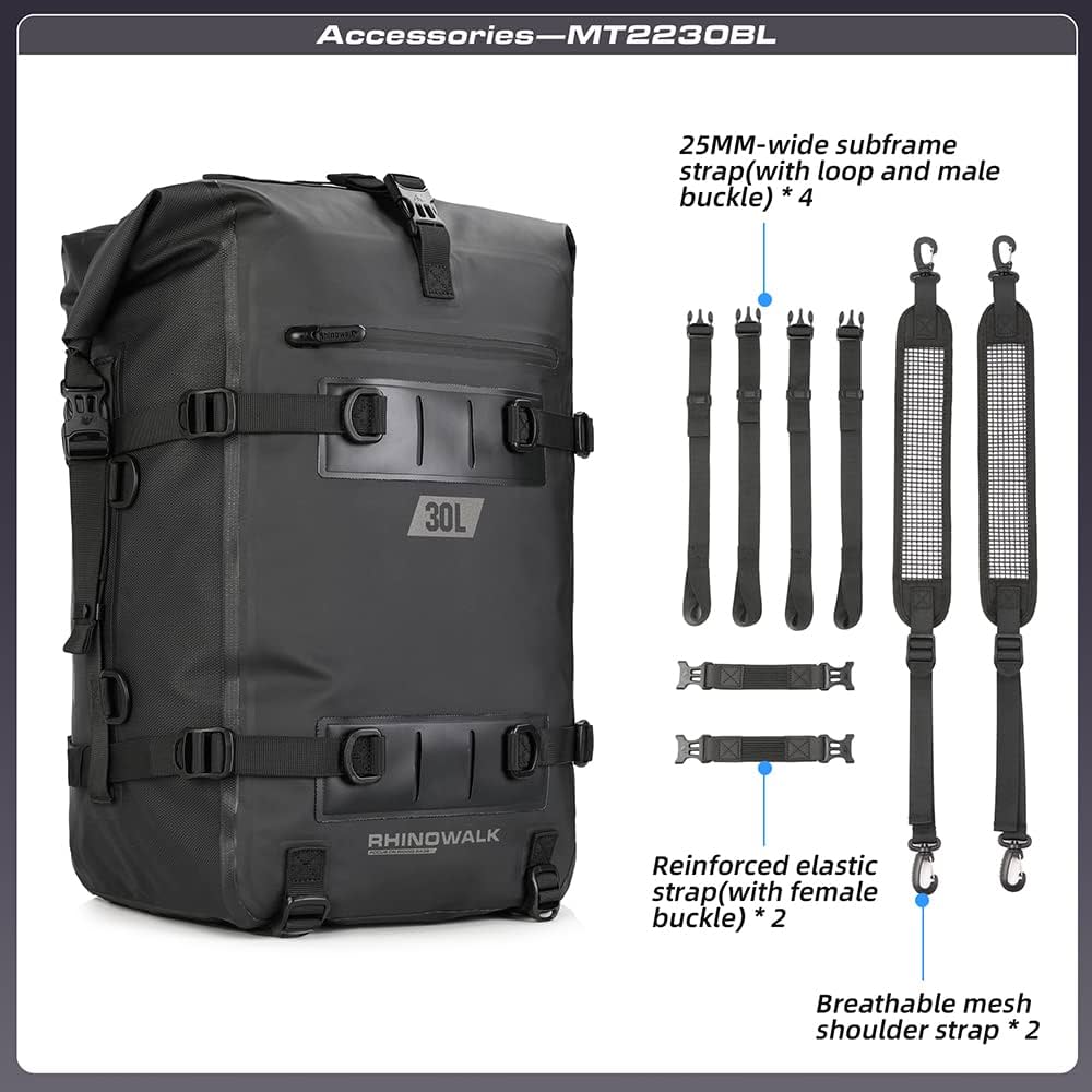 バッグ dinoworks treatment asia bag oo Rhinowalk Motorcycle Saddle Bag Waterproof Motor Luggage