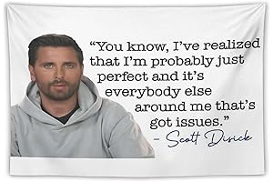 Twitter Tapestry "Keep Distance" Wall Decor