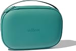 Willow Breast Pump Carrying Case, Grey, Use with Hands Free Wearable Breast Pumps, Ultra Durable Hard Shell Breast Pump Case with Removable Tray, Compact and Discreet