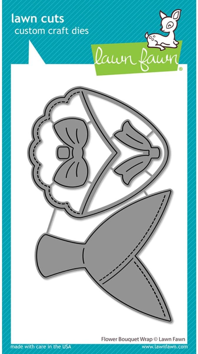Lawn Fawn LF3686 Flower Bouquet Wrap Stand-Alone Die