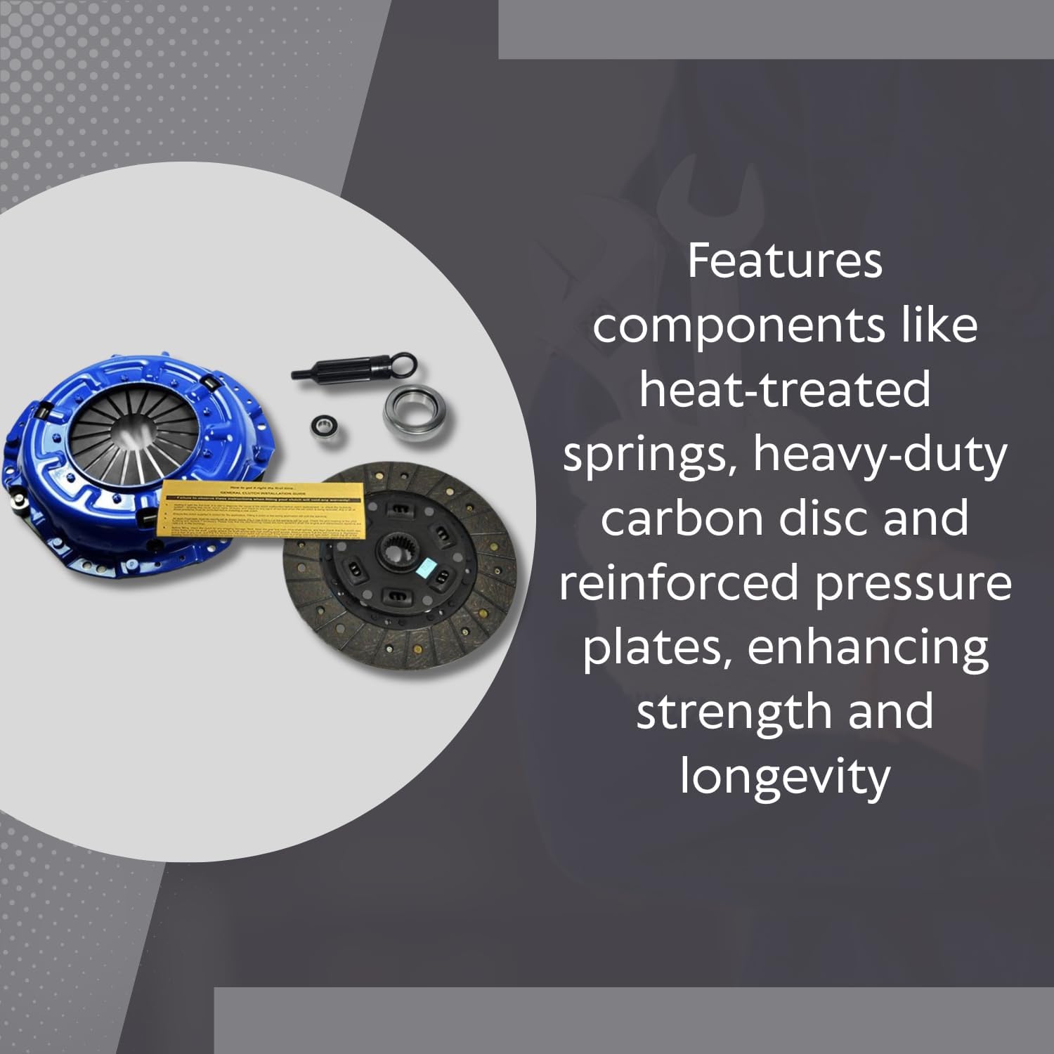 EFT Stage 2 Clutch Kit for 1979-1988 Toyota Pickup & 1984-1988 4Runner 2.2L 2.4L 22R 22RE 2L 2LT - Heavy-Duty Pressure Plate & Carbon Disc - High Performance Upgrade - Offers 12 Month Brand Warranty